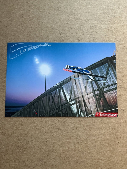 Emely Torazza, Switzerland 🇨🇭 Skijumping Winter 2022/23 hand signed - Autographs-World