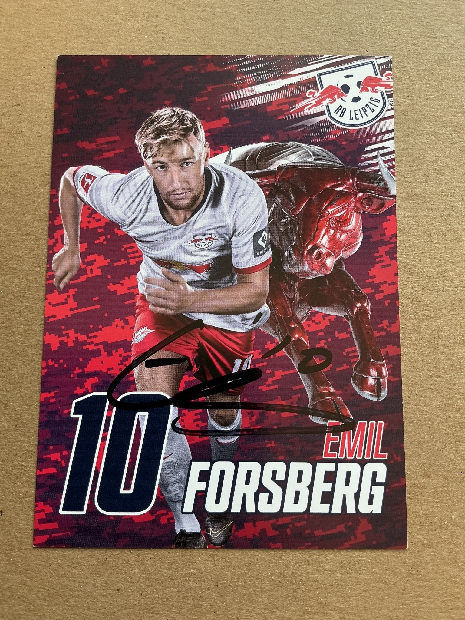 Emil Forsberg, Sweden 🇸🇪 RB Leipzig 2019/20 hand signed - Autographs-World
