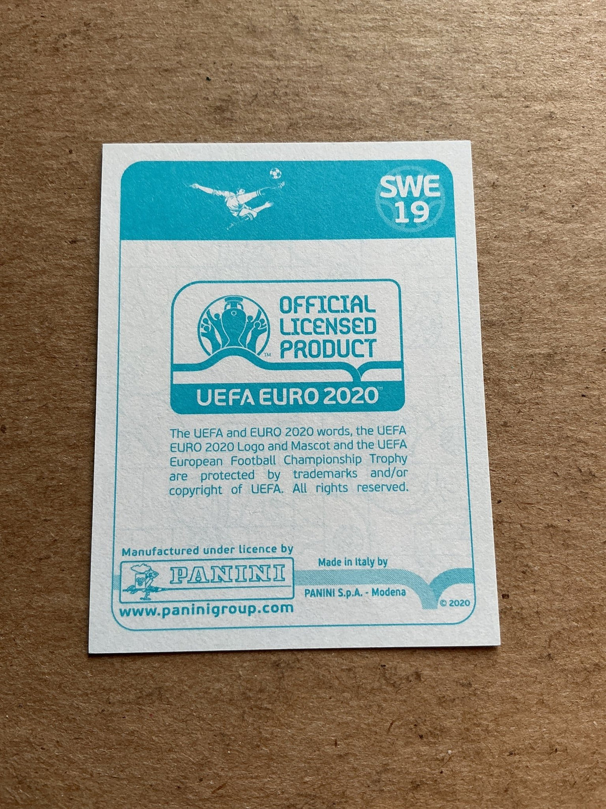 Emil Forsberg, Sweden 🇸🇪 UEFA Euro 2020 Panini hand signed - Autographs-World