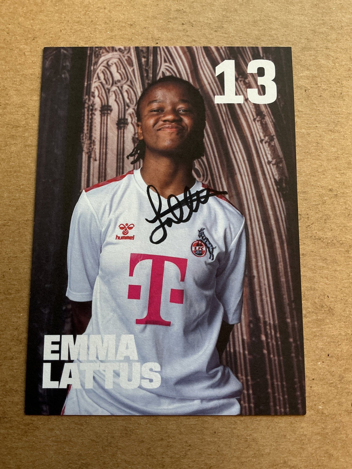 Emma Lattus, Germany 🇩🇪 1.FC Köln 2023/24 hand signed - Autographs-World