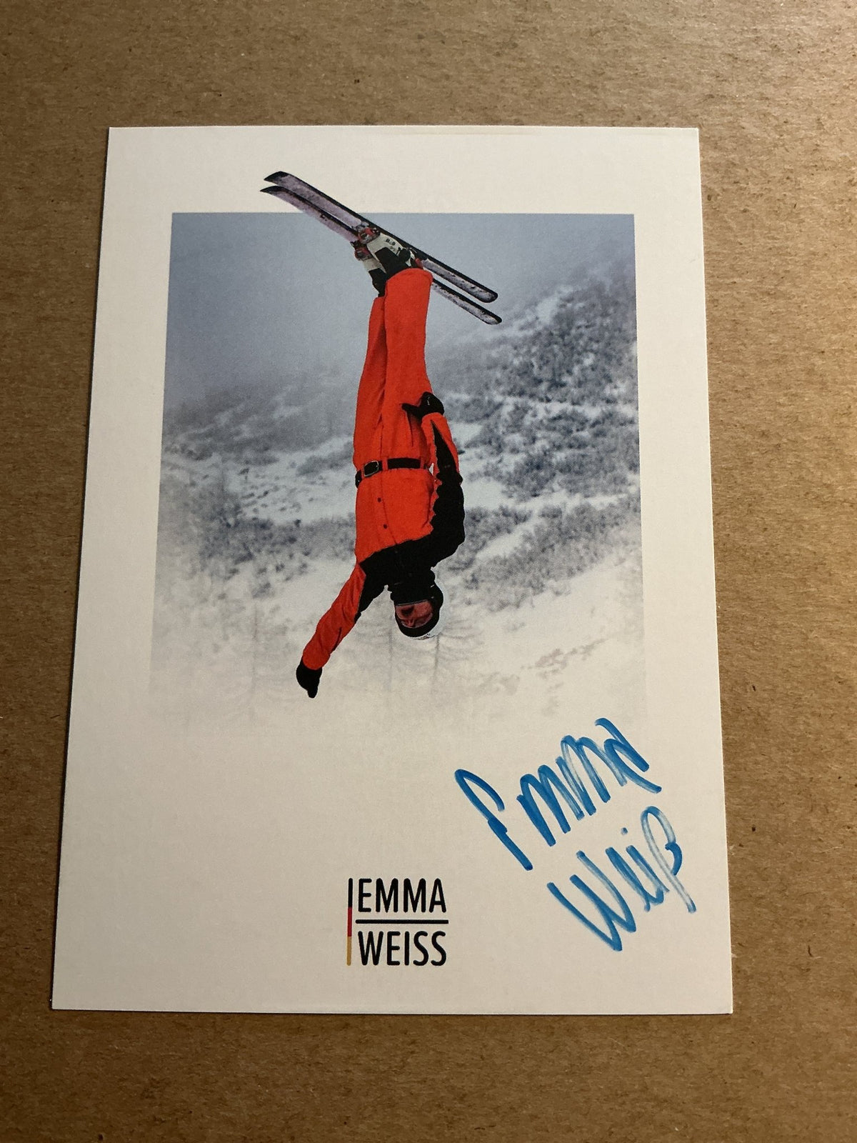 Emma Weiß, Germany 🇩🇪 Freestyle Winter Sports 2024/25 hand signed - Autographs-World