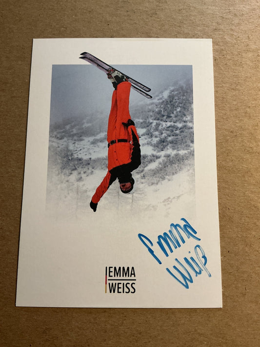 Emma Weiß, Germany 🇩🇪 Freestyle Winter Sports 2024/25 hand signed - Autographs-World