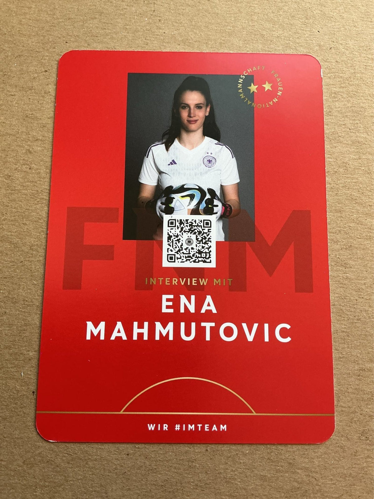 Ena Mahmutovic, Germany 🇩🇪 FIFA World Cup 2023 hand signed - Autographs-World