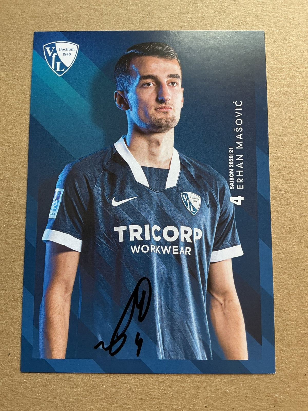 Erhan Mašović, Serbia 🇷🇸 VfL Bochum 2020/21 hand signed - Autographs-World