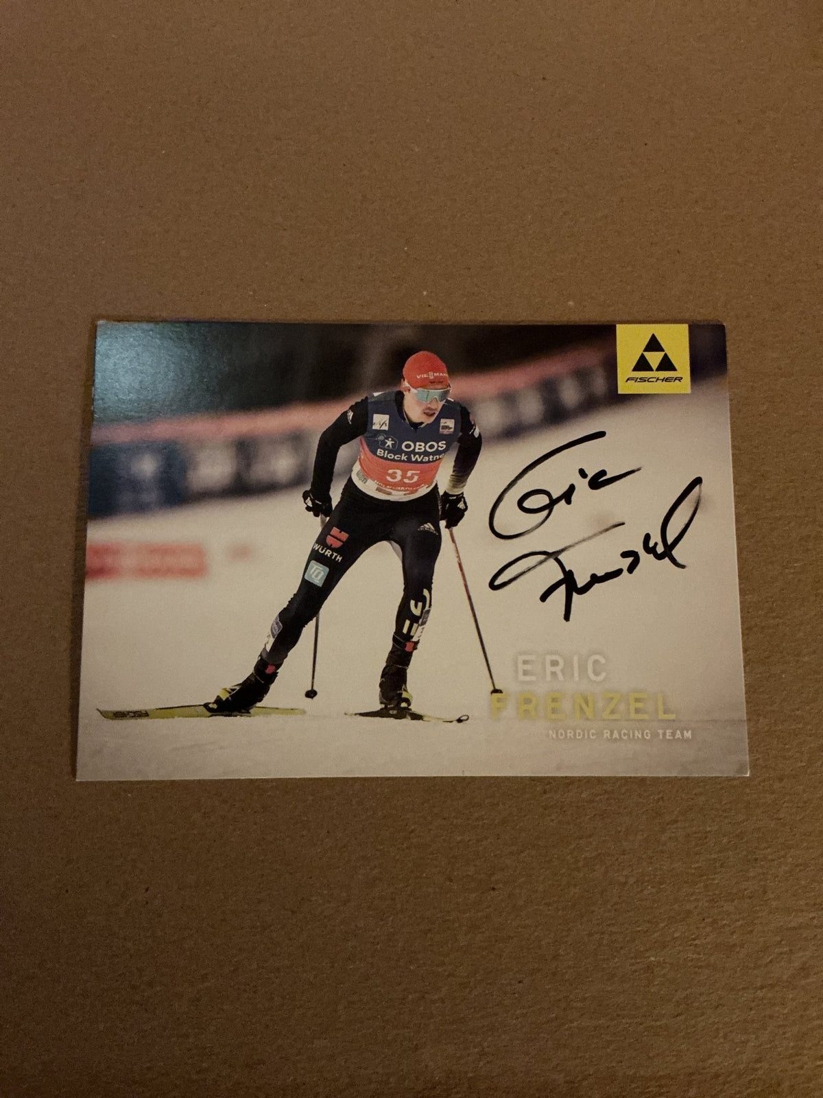 Eric Frenzel, Germany 🇩🇪 Nordic Combined 2023/24 hand signed - Autographs-World