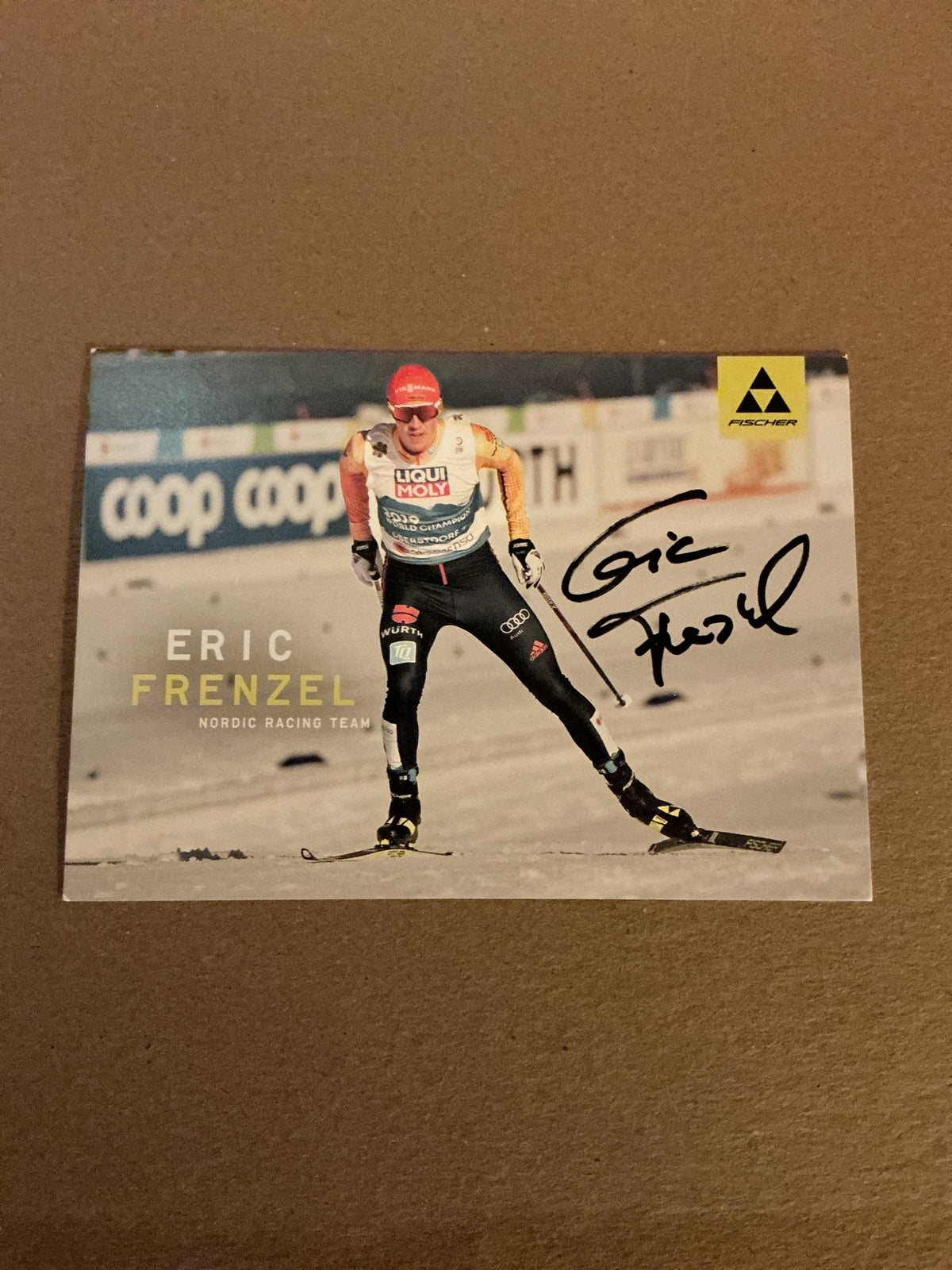 Eric Frenzel, Germany 🇩🇪 Nordic Combined 2023/24 hand signed - Autographs-World