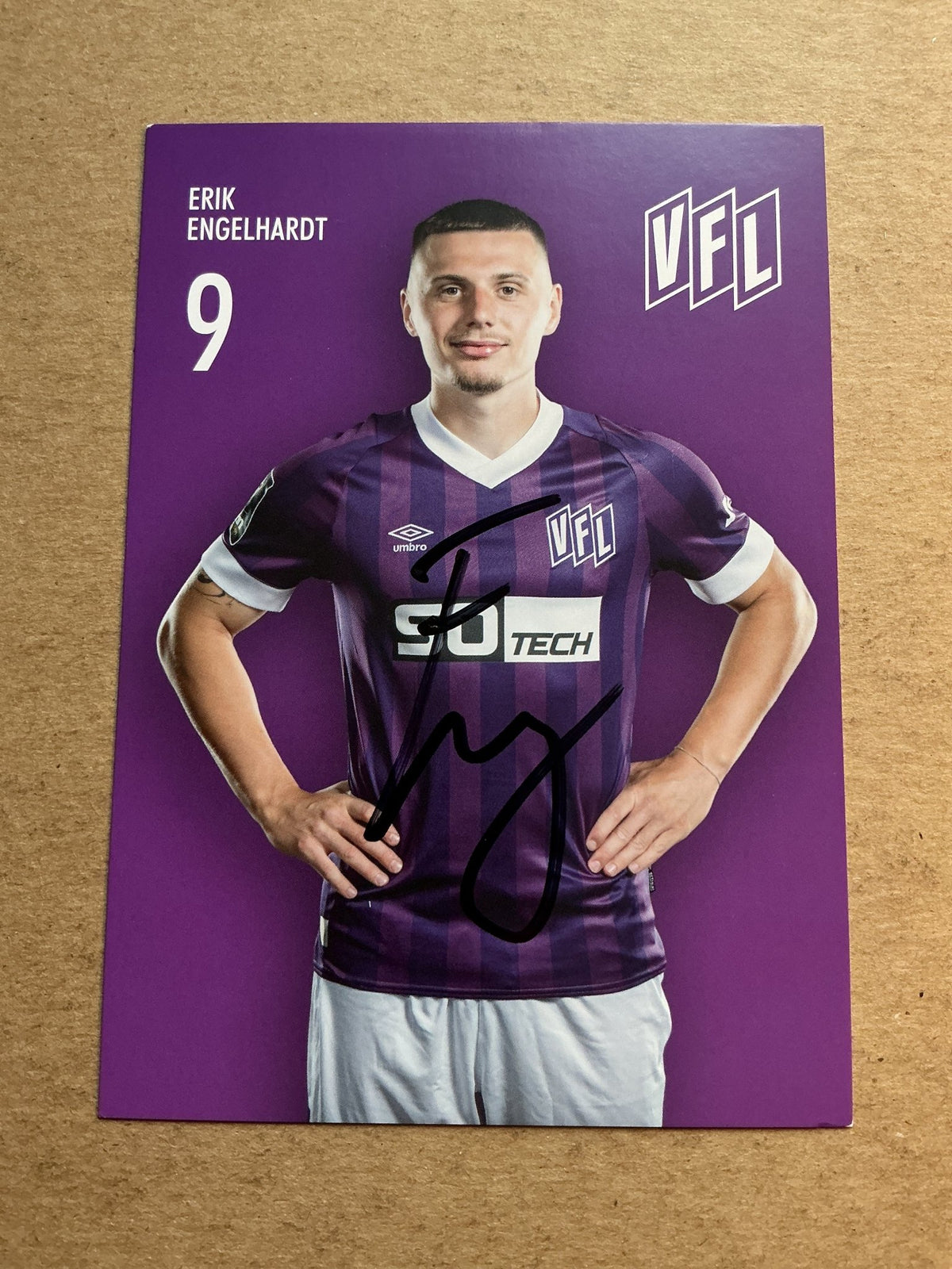 Erik Engelhardt, Germany 🇩🇪 VfL Osnabrück 2022/23 hand signed - Autographs-World