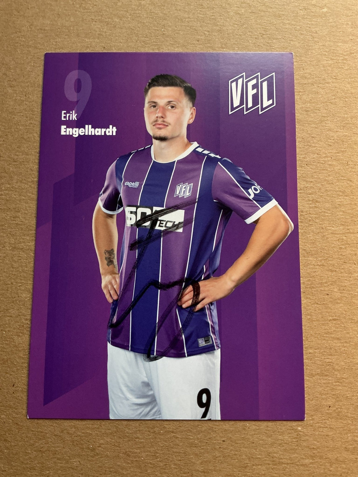 Erik Engelhardt, Germany 🇩🇪 VfL Osnabrück 2023/24 hand signed - Autographs-World