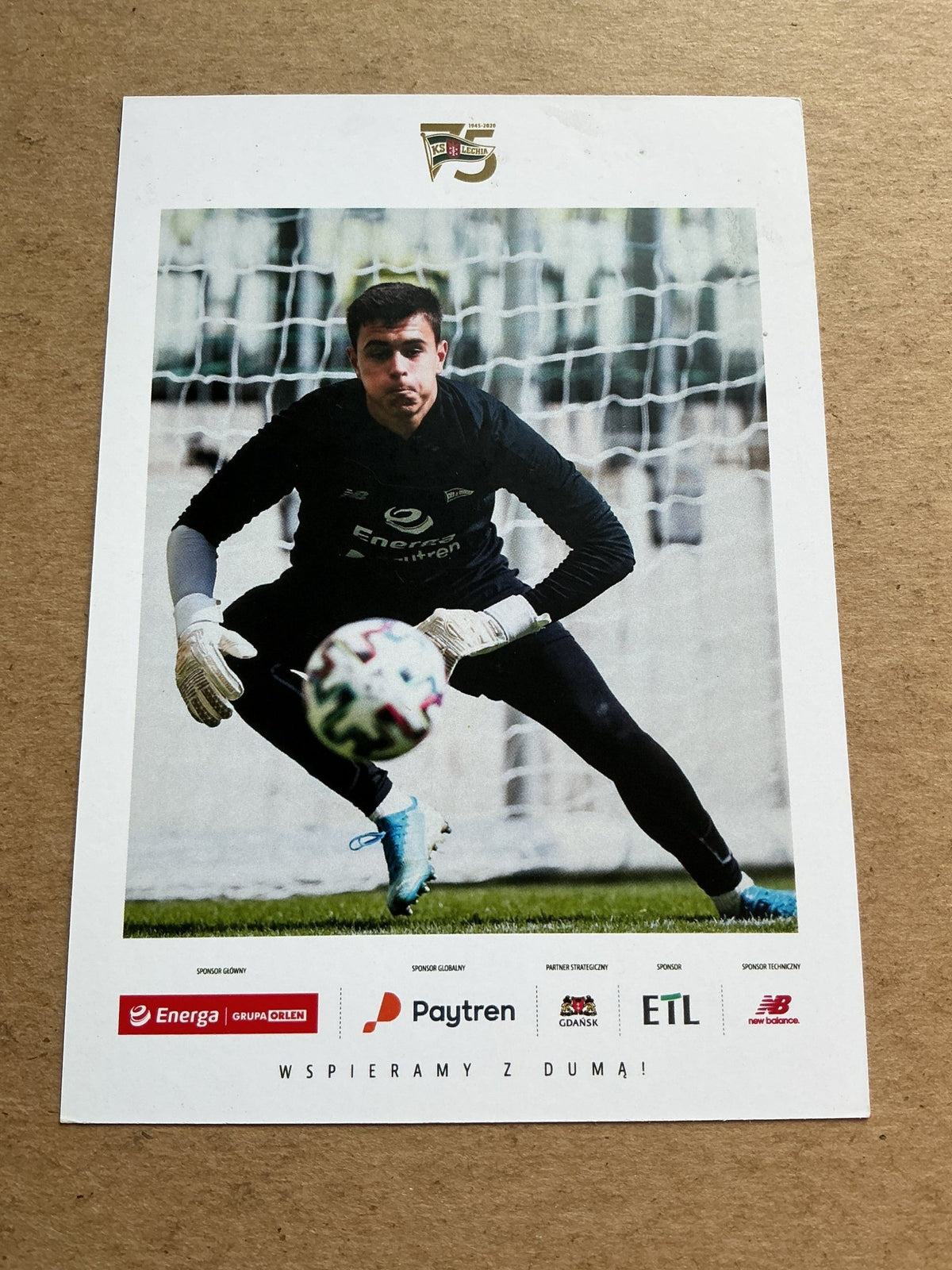 Eryk Mirus, Poland 🇵🇱 Lechia Gdansk 2020/21 hand signed - Autographs-World