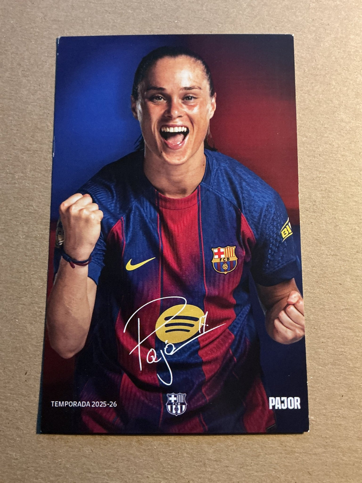 Ewa Pajor, Poland 🇵🇱 FC Barcelona Femení 2025/26 unsigned - Autographs-World