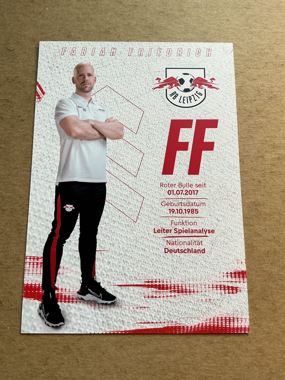 Fabian Friedrich, Germany 🇩🇪 RB Leipzig 2021/22 hand signed - Autographs-World
