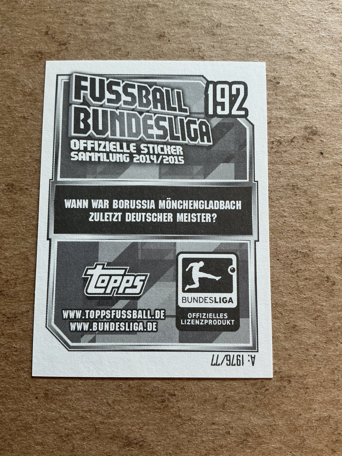 Fabian Johnson, USA 🇺🇸 Borussia Mönchengladbach 2014/15 Topps hand signed - Autographs-World