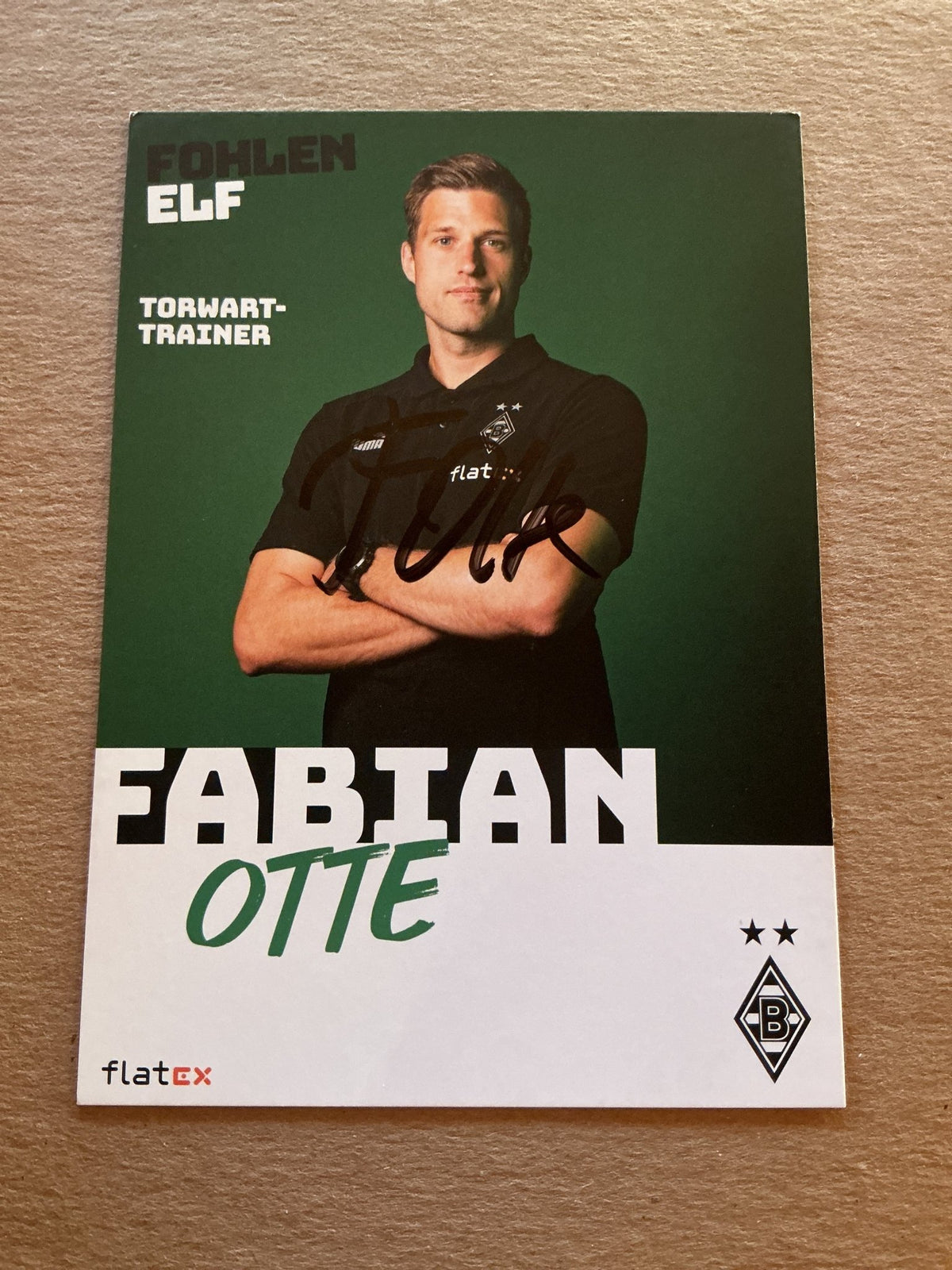 Fabian Otte, Germany 🇩🇪 Borussia Mönchengladbach 2022/23 hand signed - Autographs-World