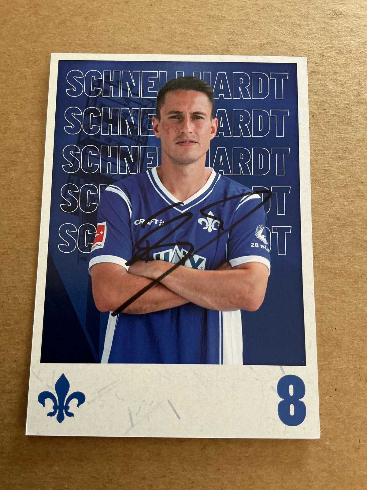 Fabian Schnellhardt, Germany 🇩🇪 SV Darmstadt 98 2023/24 hand signed - Autographs-World