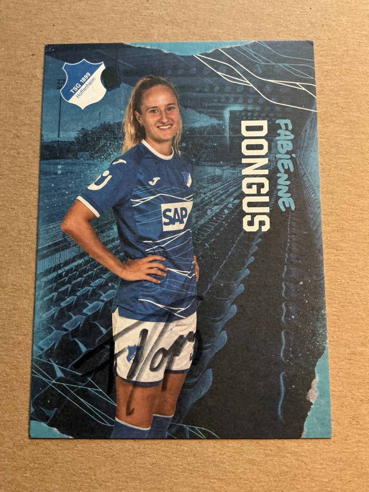 Fabienne Dongus, Germany 🇩🇪 TSG 1899 Hoffenheim 2022/23 hand signed - Autographs-World