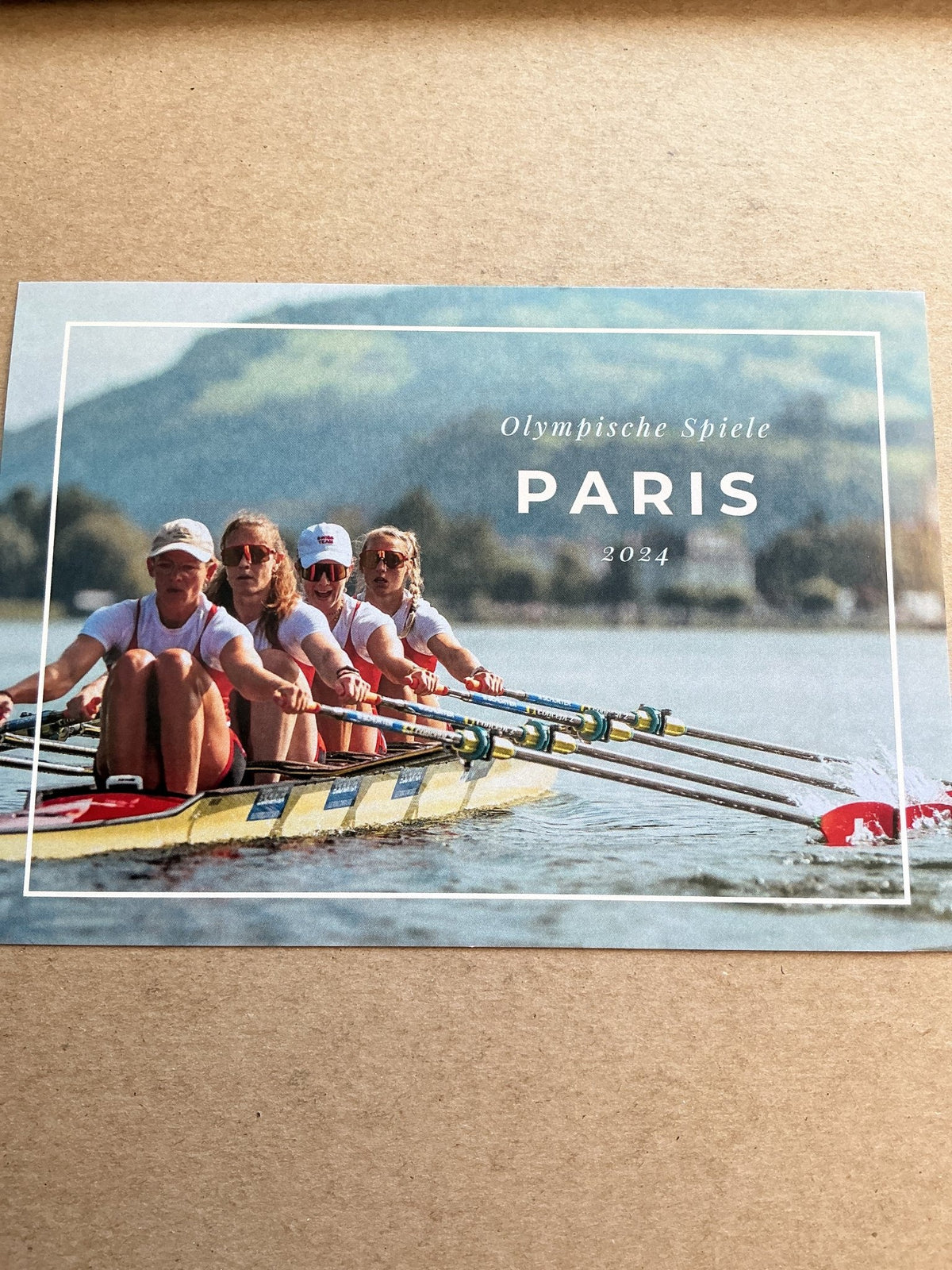 Fabienne Schweizer, Switzerland 🇨🇭 Rowing Summer Olympics 2024 hand signed - Autographs-World