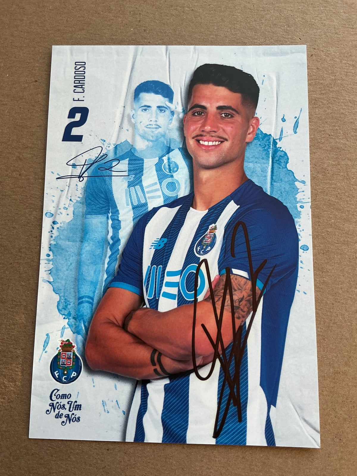 Fabio Cardoso, Portugal 🇵🇹 FC Porto 2021/22 hand signed - Autographs-World