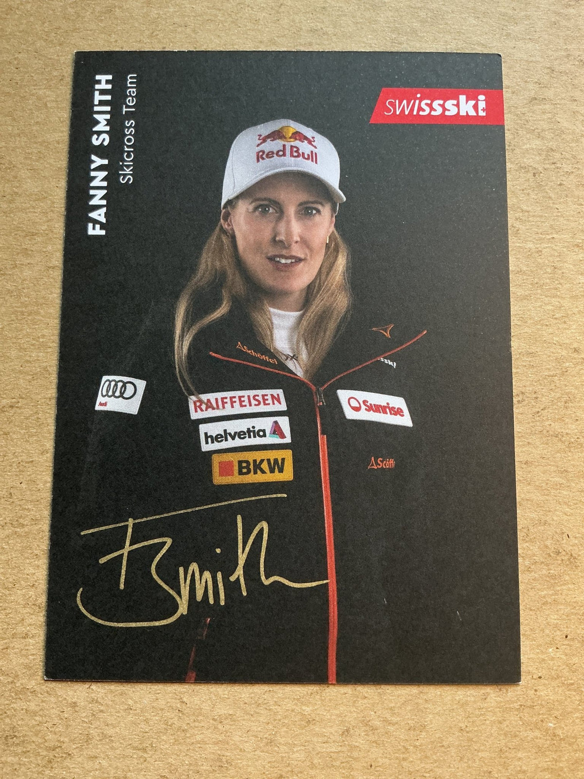 Fanny Smith, Switzerland 🇨🇭Freestyle Winter 2022/23 hand signed - Autographs-World