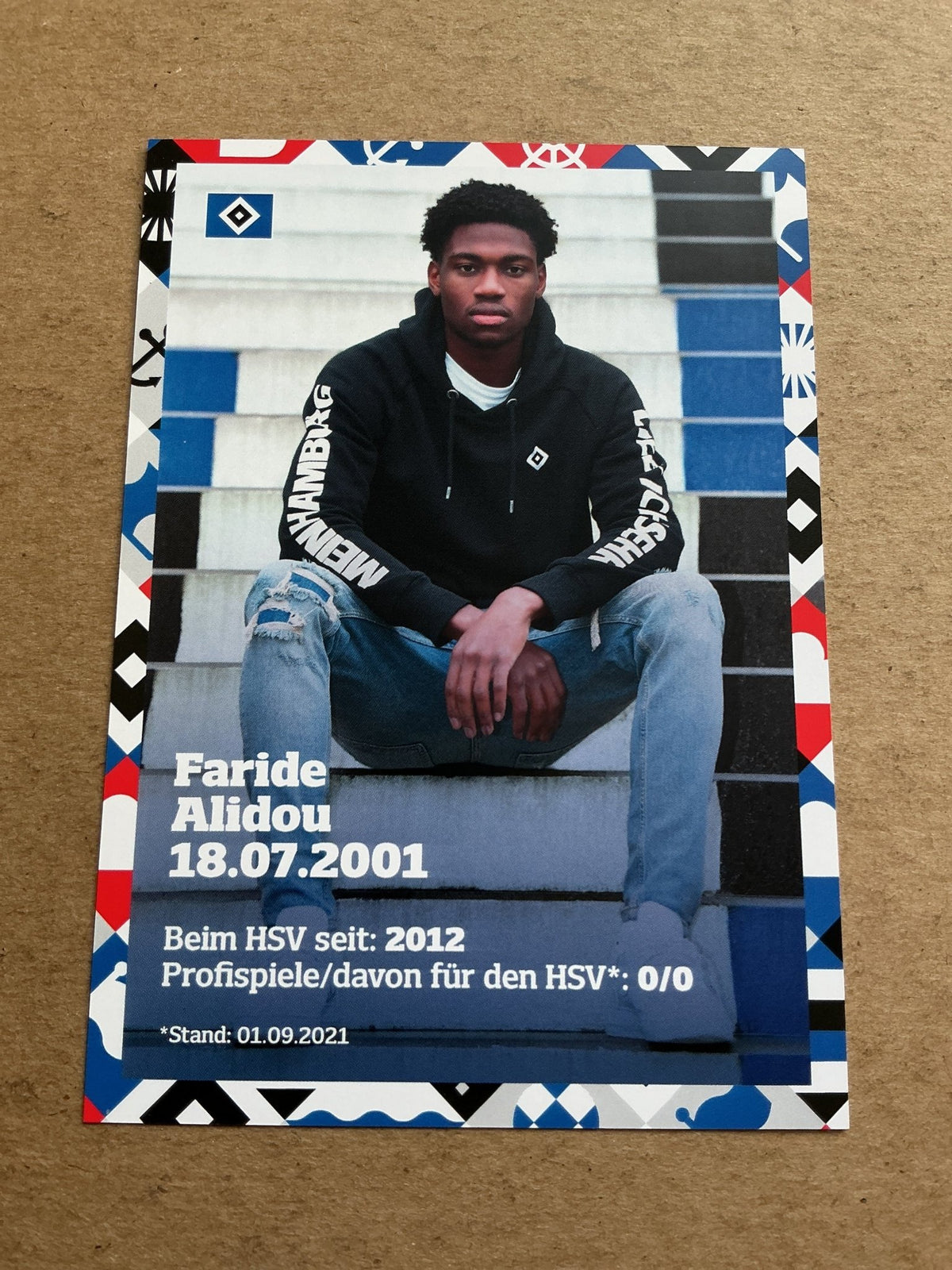 Faride Alidou, Germany 🇩🇪 Hamburger SV 2021/22 hand signed - Autographs-World