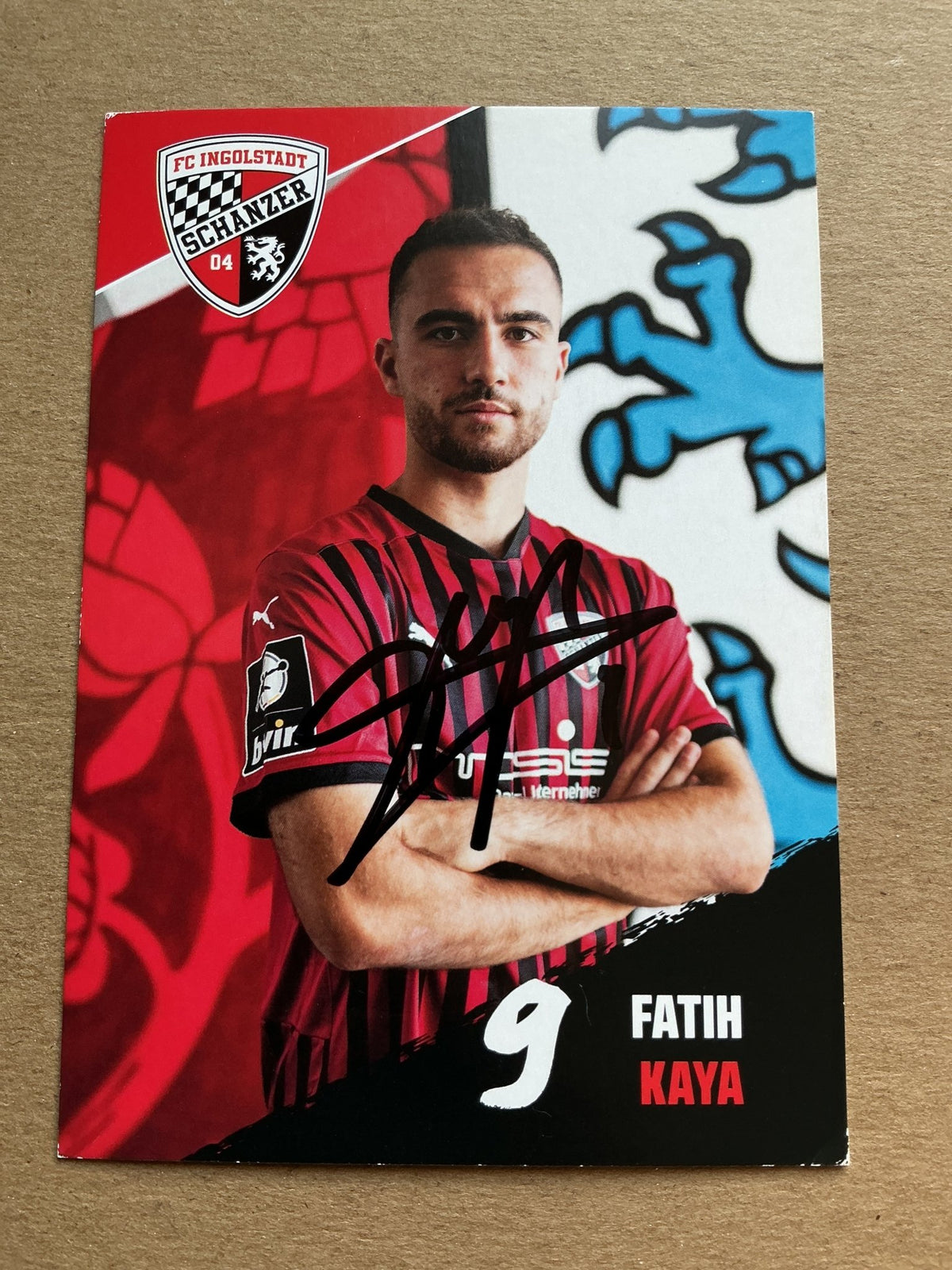 Fatih Kaya, Germany 🇩🇪 FC Ingolstadt 04 2020/21 hand signed - Autographs-World