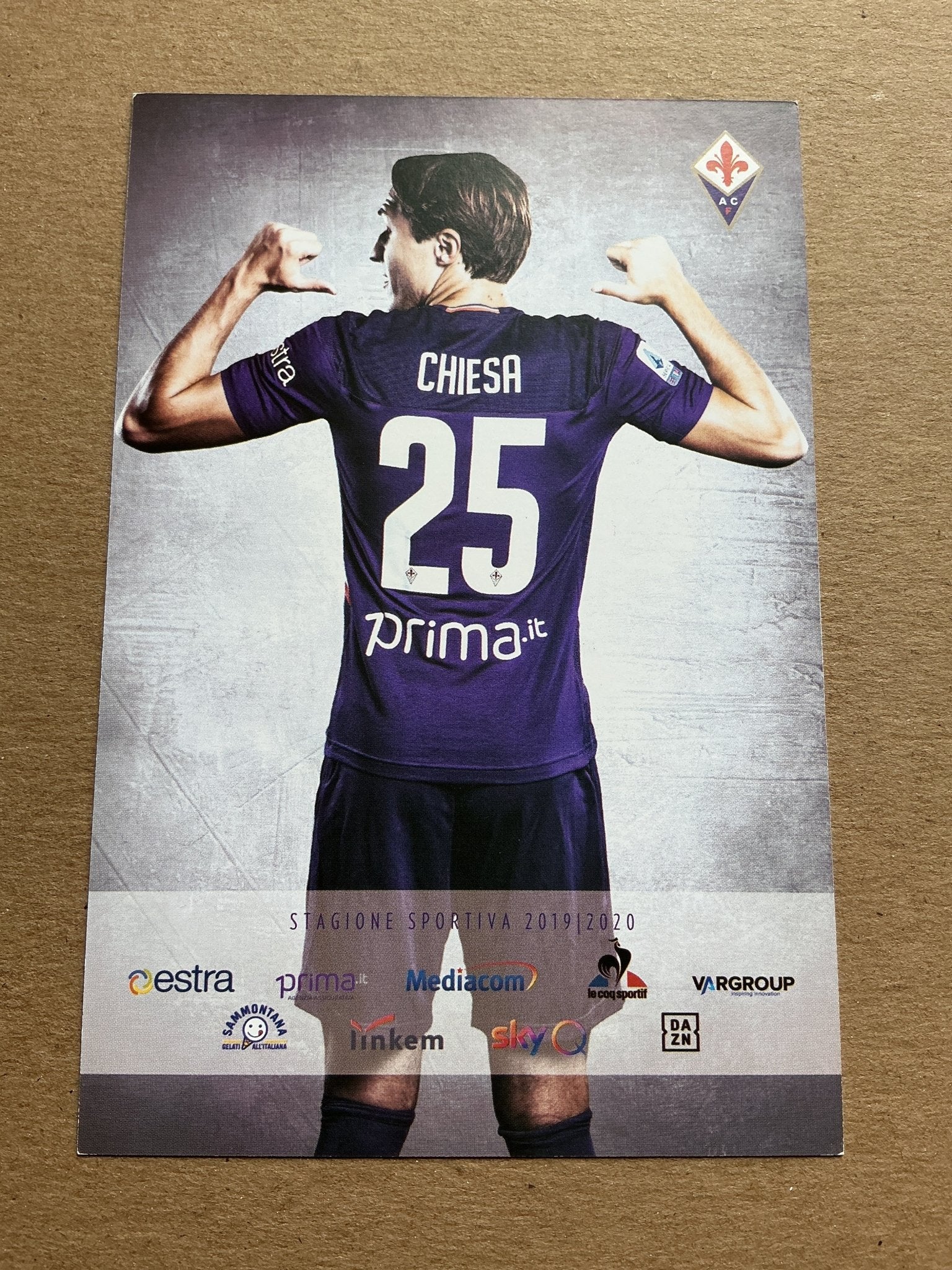 Federico Chiesa, Italy 🇮🇹 ACF Fiorentina 2019/20 hand signed - Autographs-World