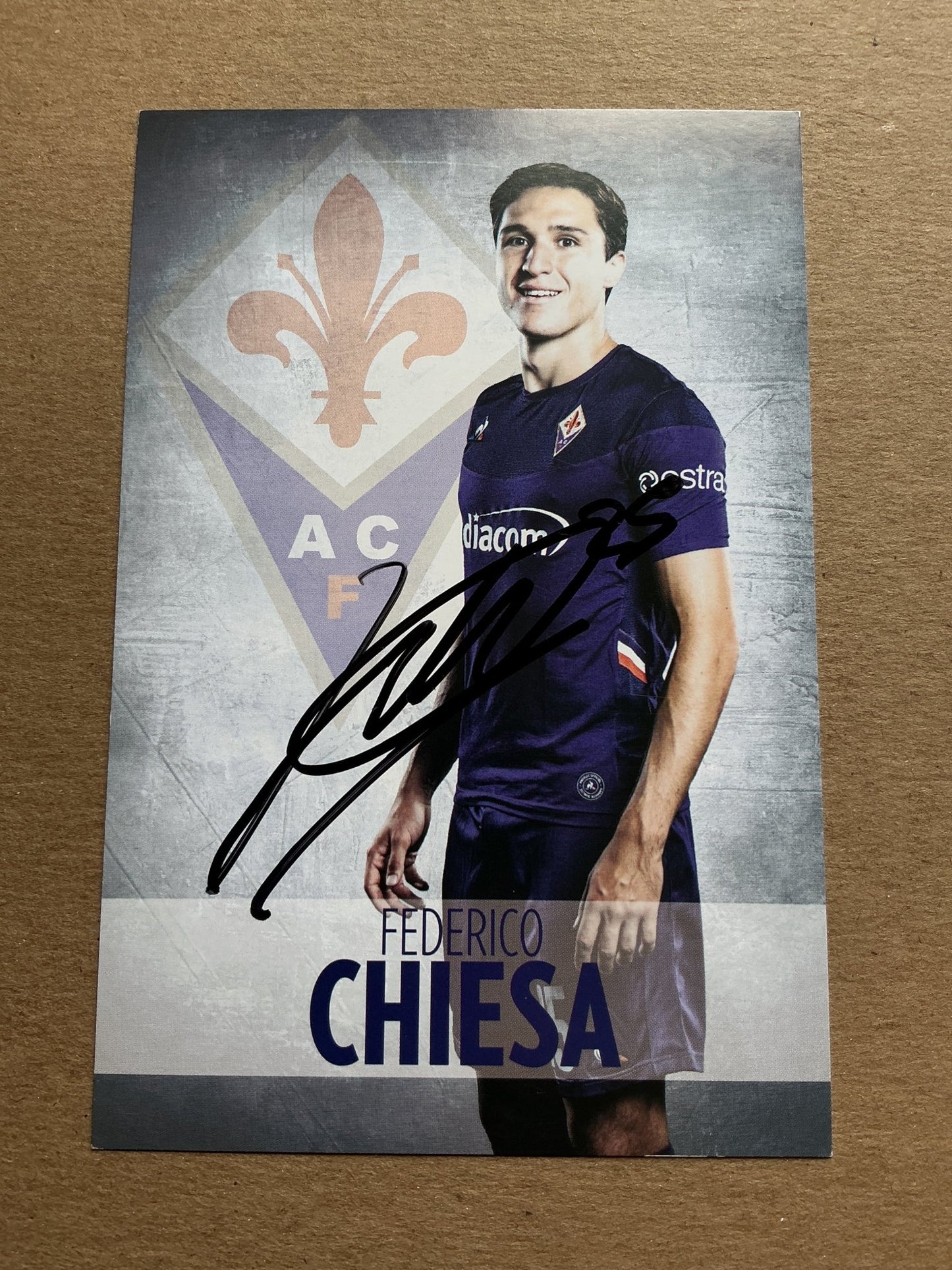 Federico Chiesa, Italy 🇮🇹 ACF Fiorentina 2019/20 hand signed - Autographs-World