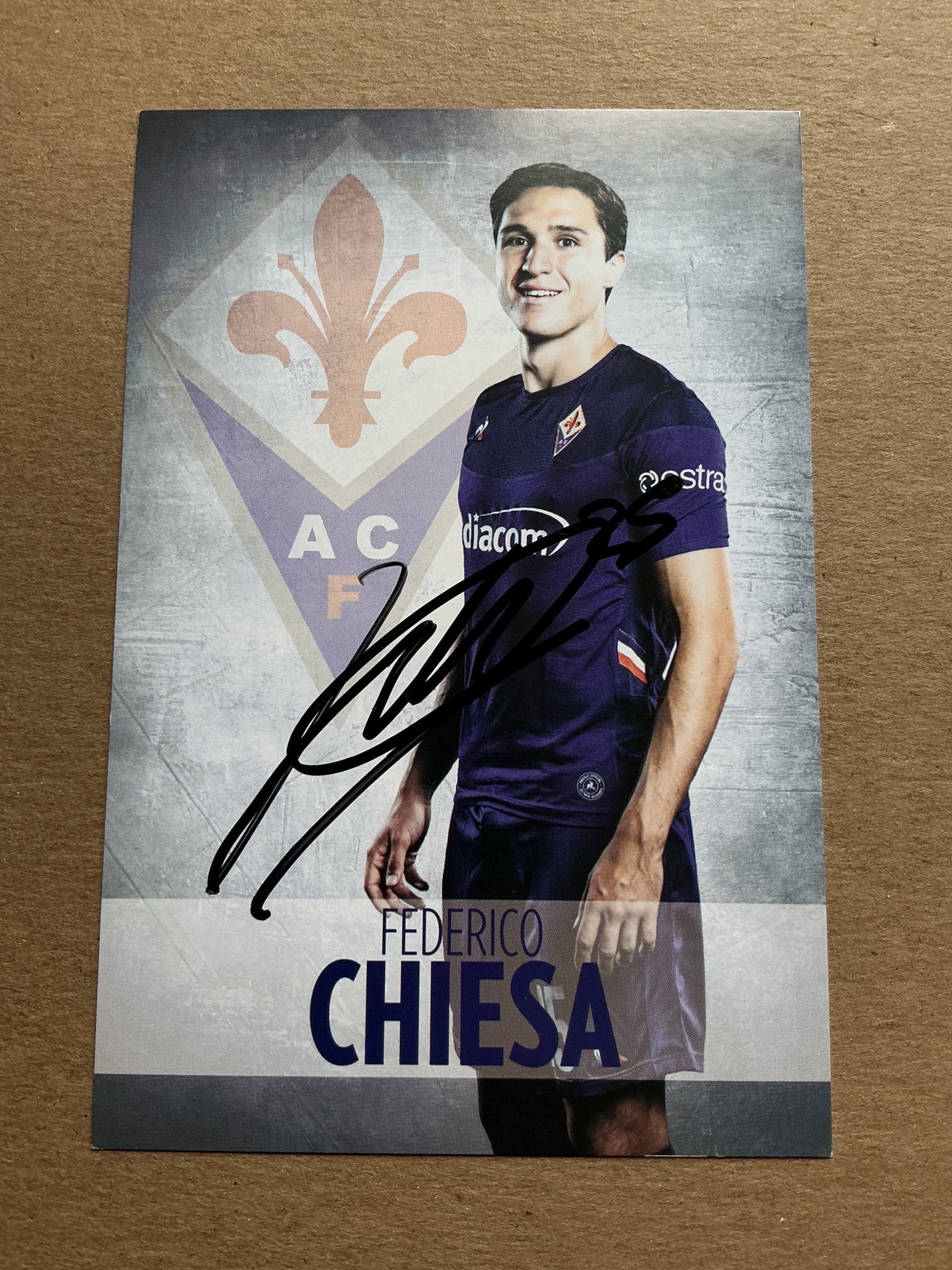 Federico Chiesa, Italy 🇮🇹 ACF Fiorentina 2019/20 hand signed - Autographs-World