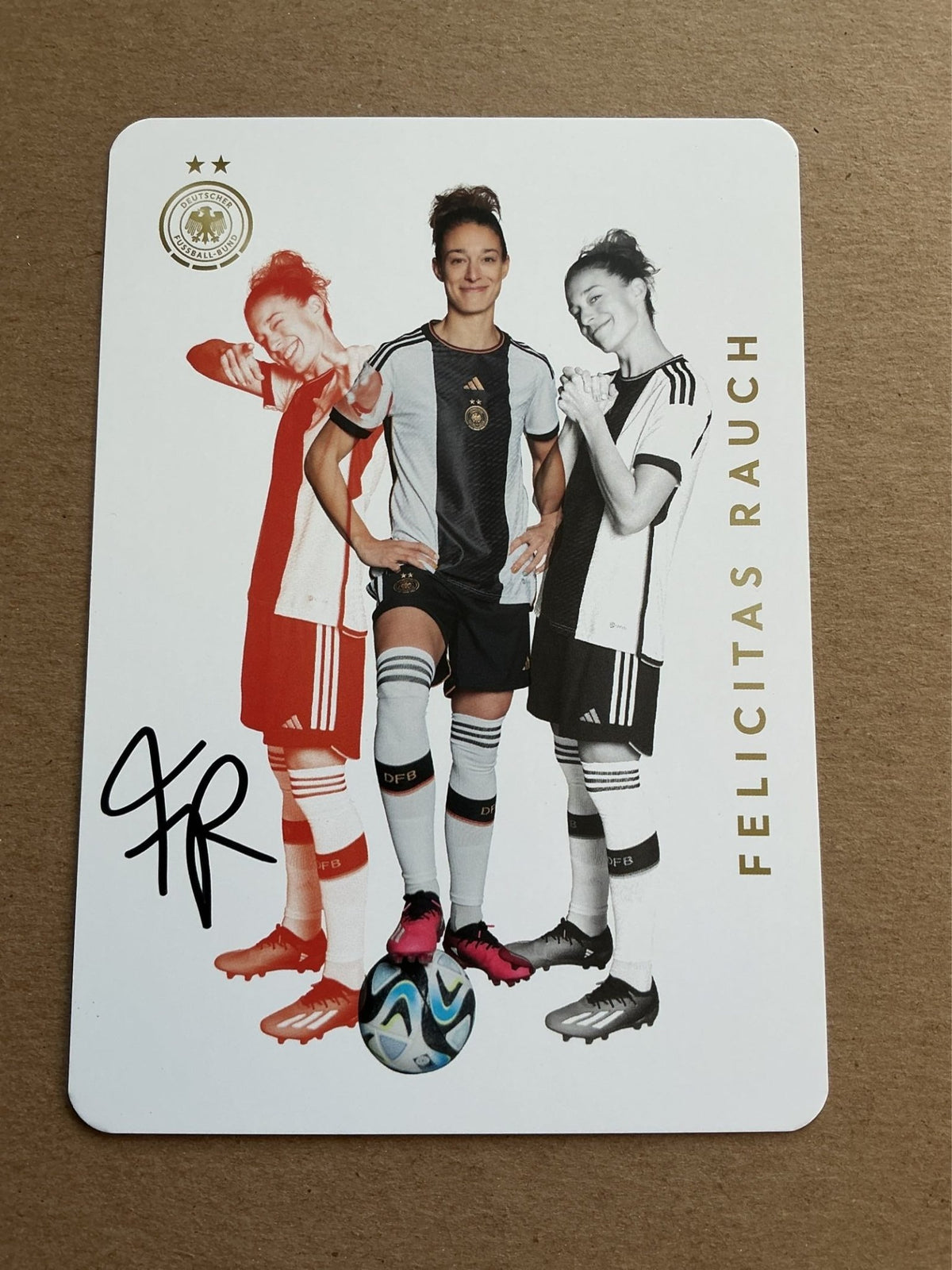 Felicitas Rauch, Germany 🇩🇪 FIFA World Cup 2023 hand signed - Autographs-World