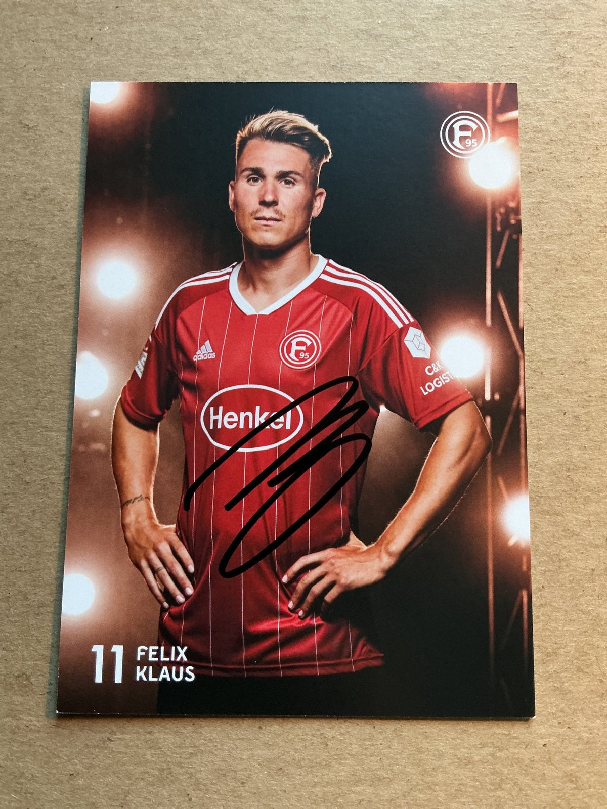 Felix Klaus, Germany 🇩🇪 Fortuna Düsseldorf 2022/23 hand signed - Autographs-World