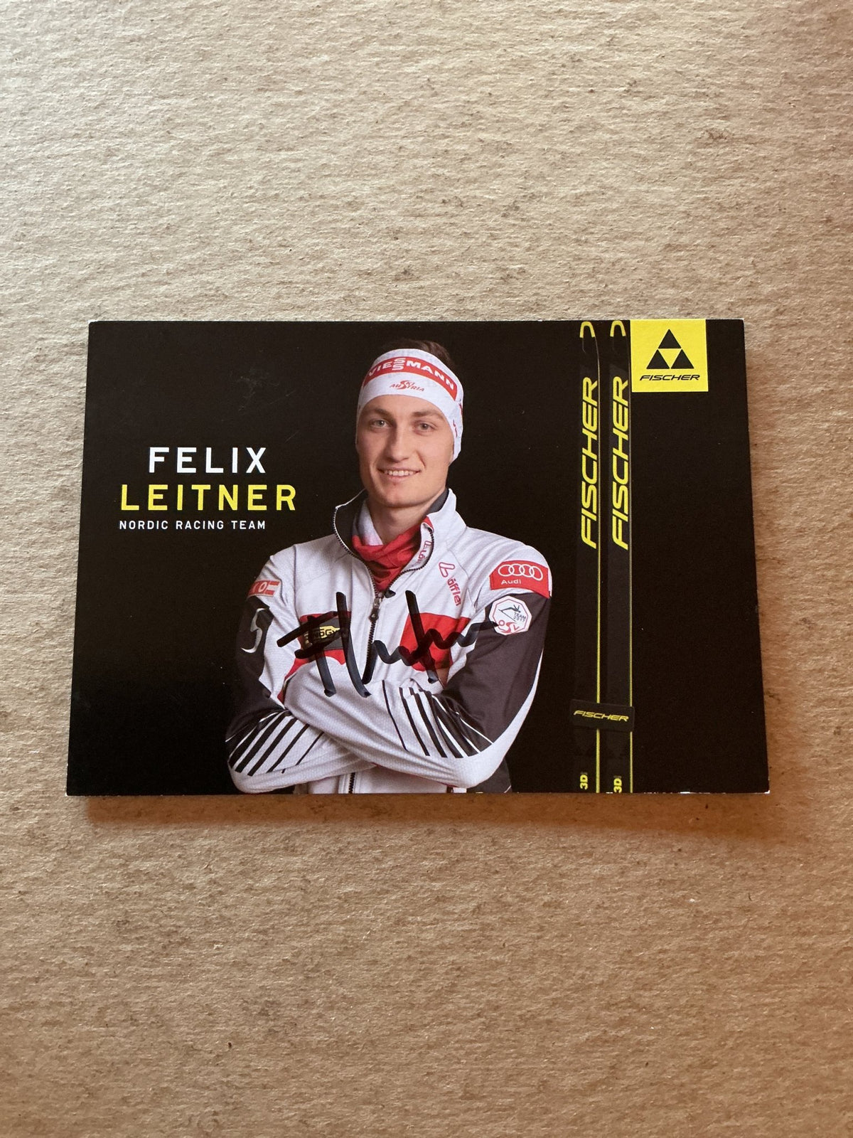 Felix Leitner, Austria 🇦🇹 Nordic Racing 2023/24 hand signed - Autographs-World