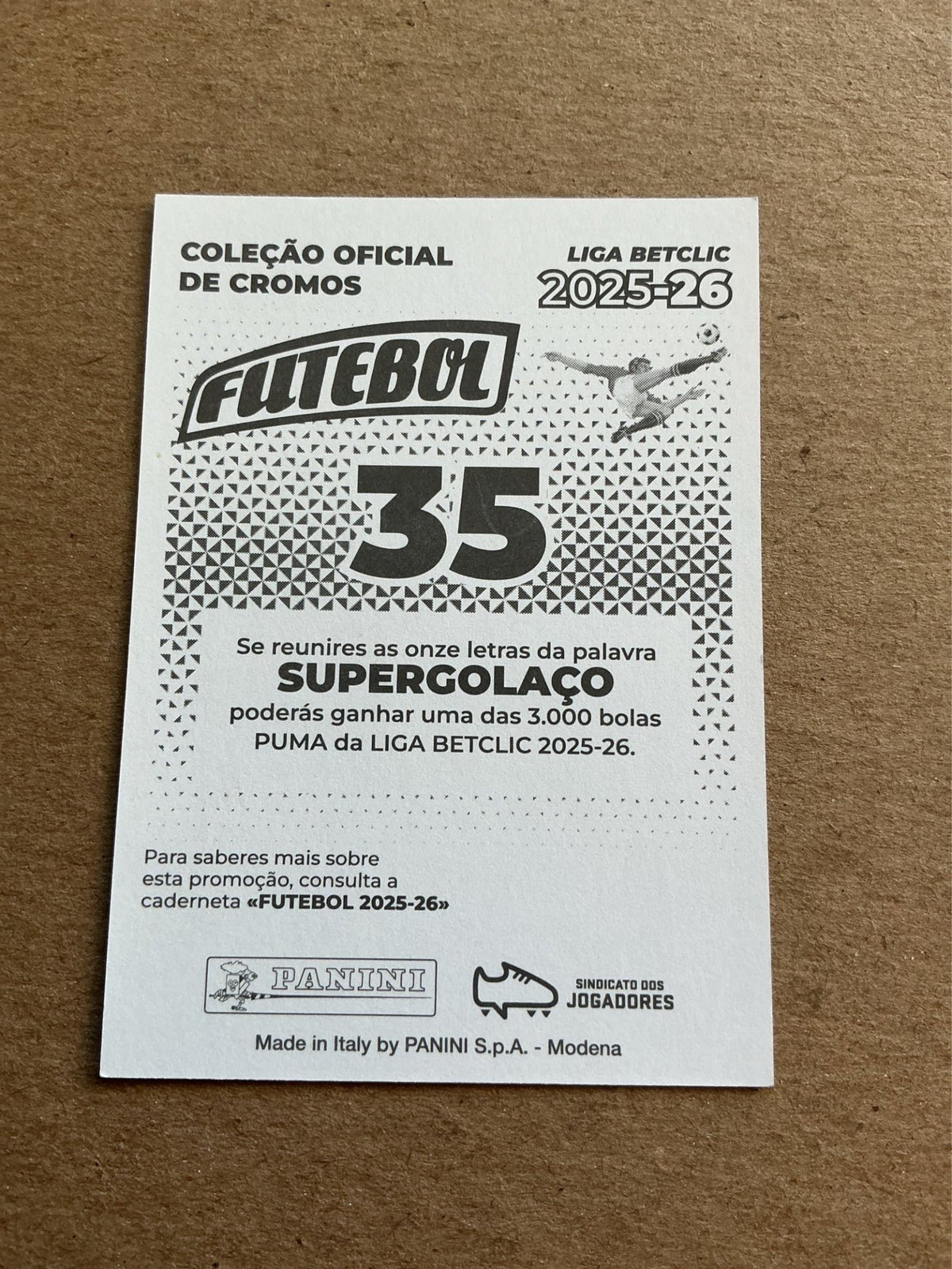 Figueiredo, Brazil 🇧🇷 FC Alverca 2025/26 Panini hand signed - Autographs-World