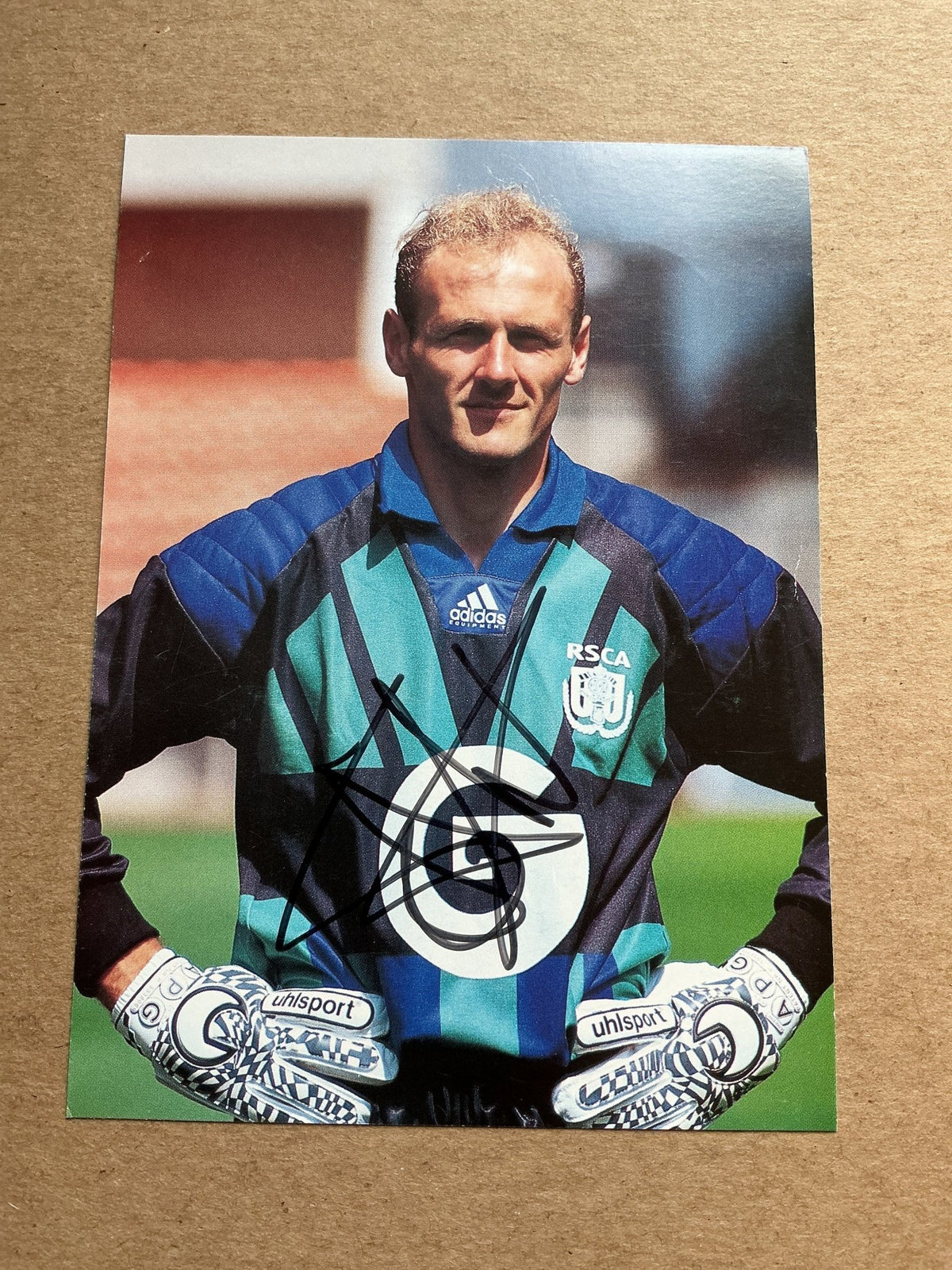 Filip Dewilde, Belgium 🇧🇪 RSC Anderlecht 1993/94 hand signed - Autographs-World
