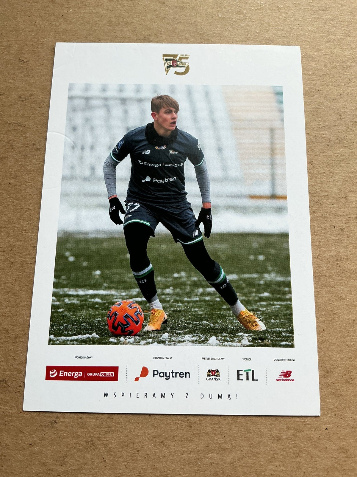 Filip Koperski, Poland 🇵🇱 Lechia Gdansk 2020/21 hand signed - Autographs-World