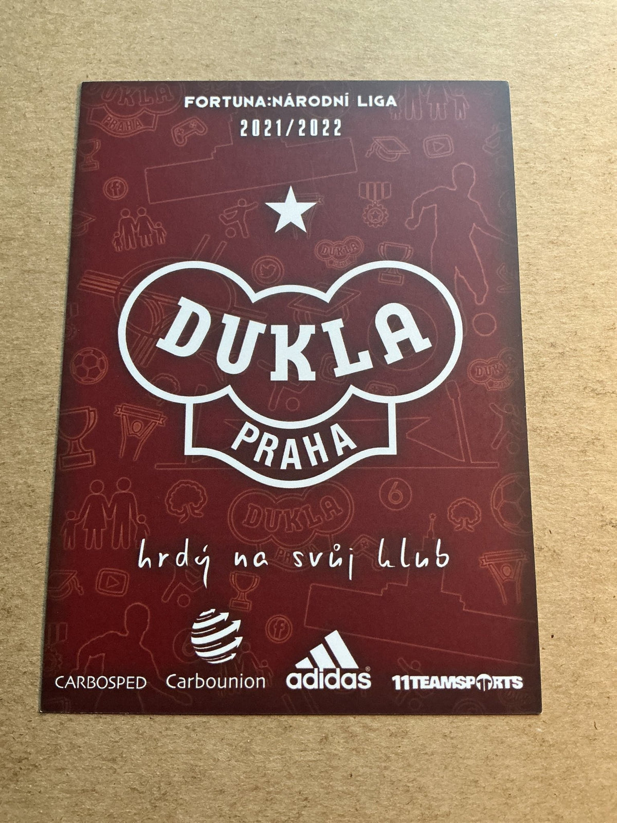 Filip Rada, Czech Republic 🇨🇿 FK Dukla Prague 2021/22 hand signed - Autographs-World