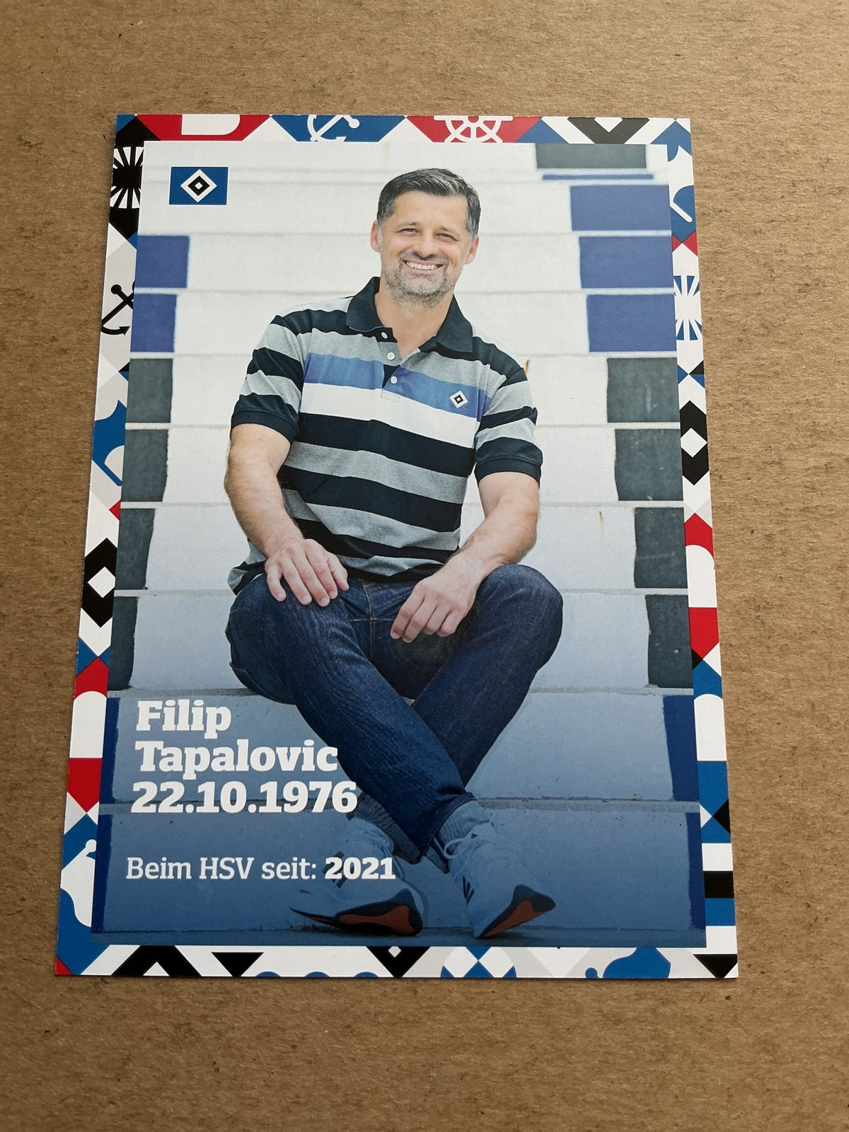 Filip Tapalovic, Croatia 🇭🇷 Hamburger SV 2021/22 hand signed - Autographs-World