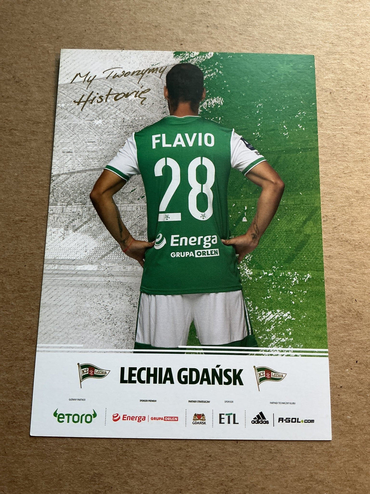 Flávio Paixão, Portugal 🇵🇹 Lechia Gdansk 2022/23 hand signed - Autographs-World