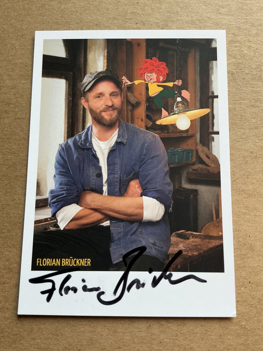 Florian Brückner, Germany 🇩🇪 Actor 2025 hand signed - Autographs-World