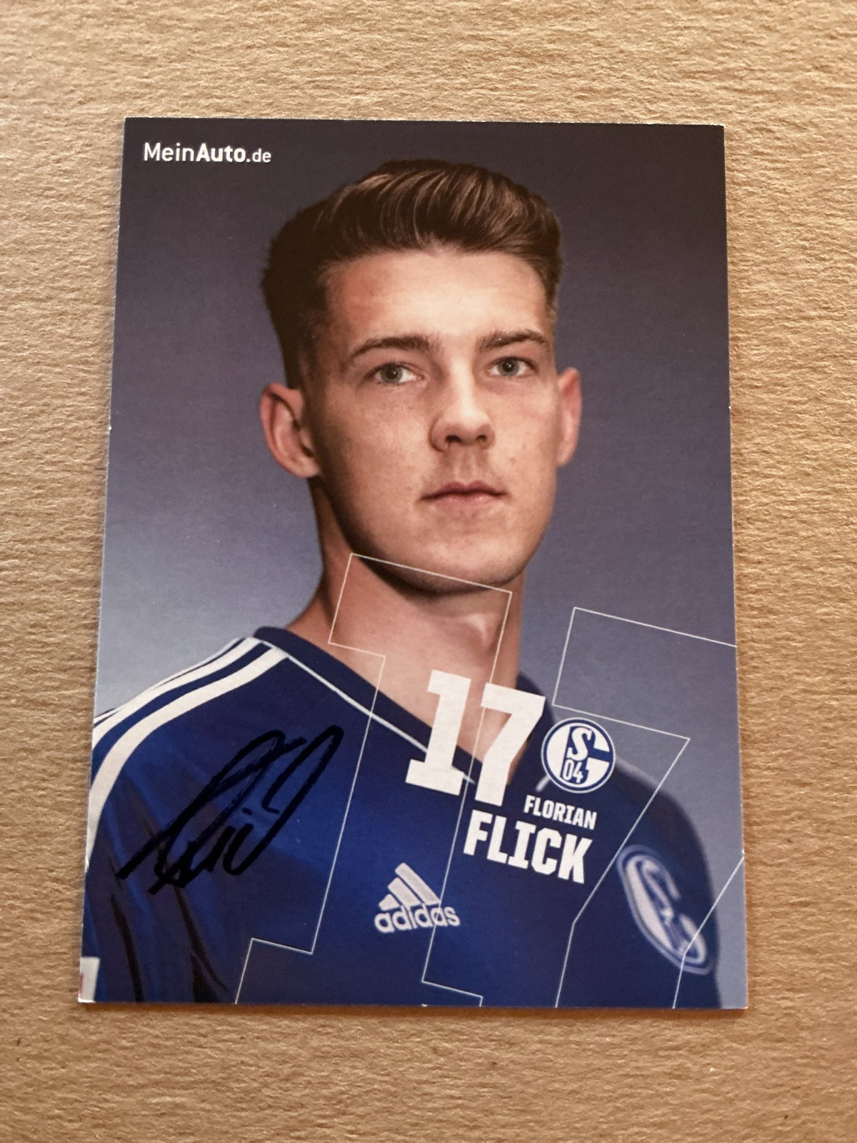 Florian Flick, Germany 🇩🇪 FC Schalke 04 2022/23 hand signed - Autographs-World