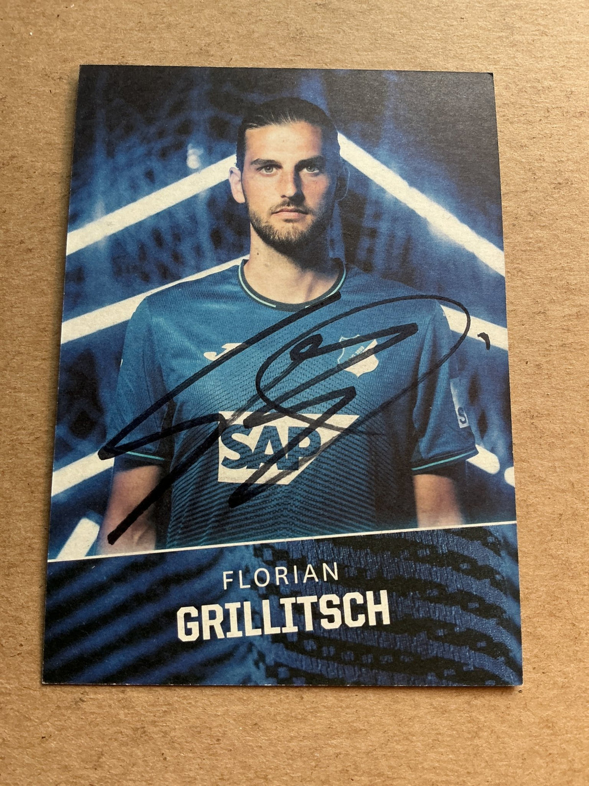 Florian Grillitsch, Austria 🇦🇹 TSG 1899 Hoffenheim 2021/22 hand signed - Autographs-World