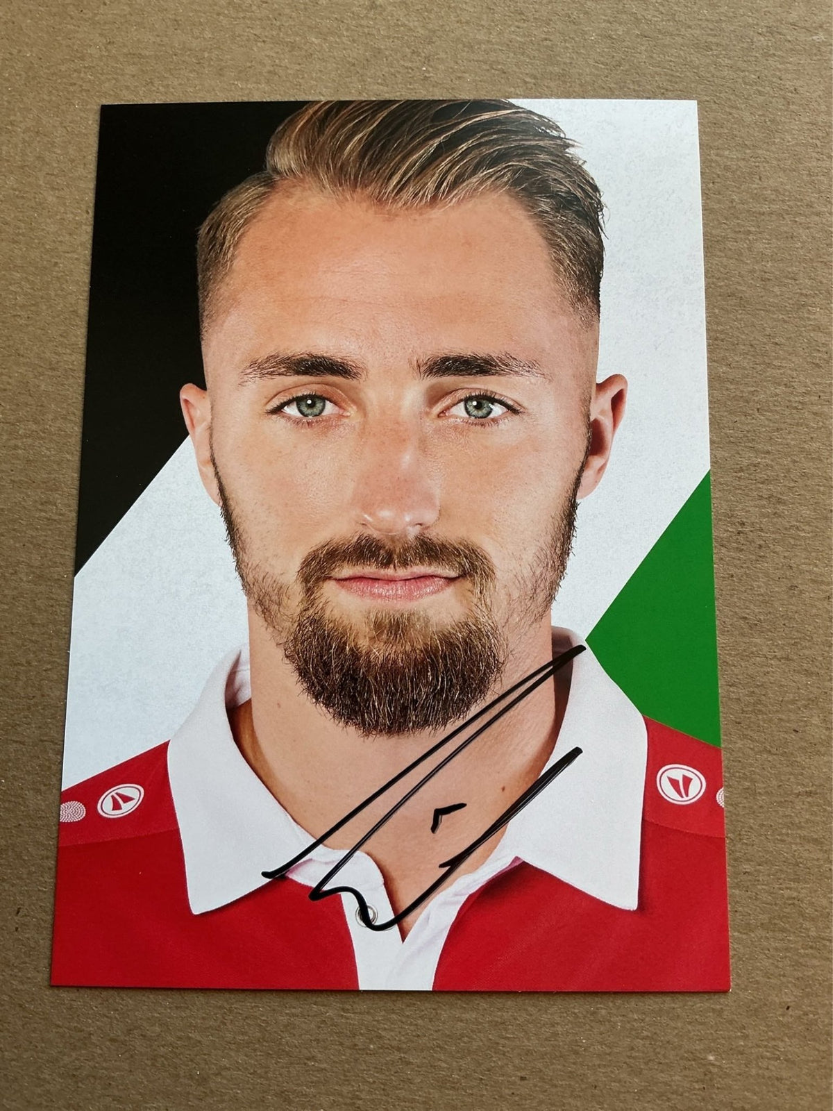 Florian Hübner, Germany 🇩🇪 Hannover 96 2017/18 hand signed - Autographs-World