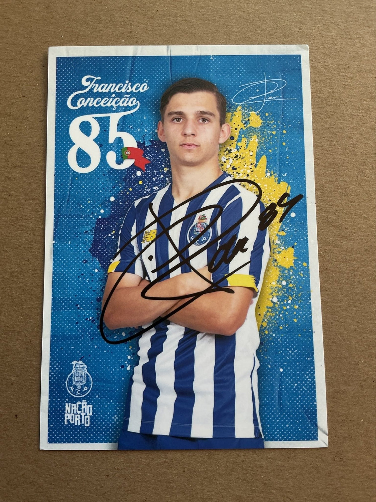 Francisco Conceição, Portugal 🇵🇹 FC Porto 2020/21 hand signed - Autographs-World