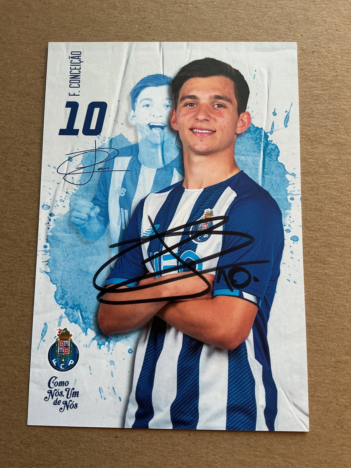 Francisco Conceição, Portugal 🇵🇹 FC Porto 2021/22 hand signed - Autographs-World
