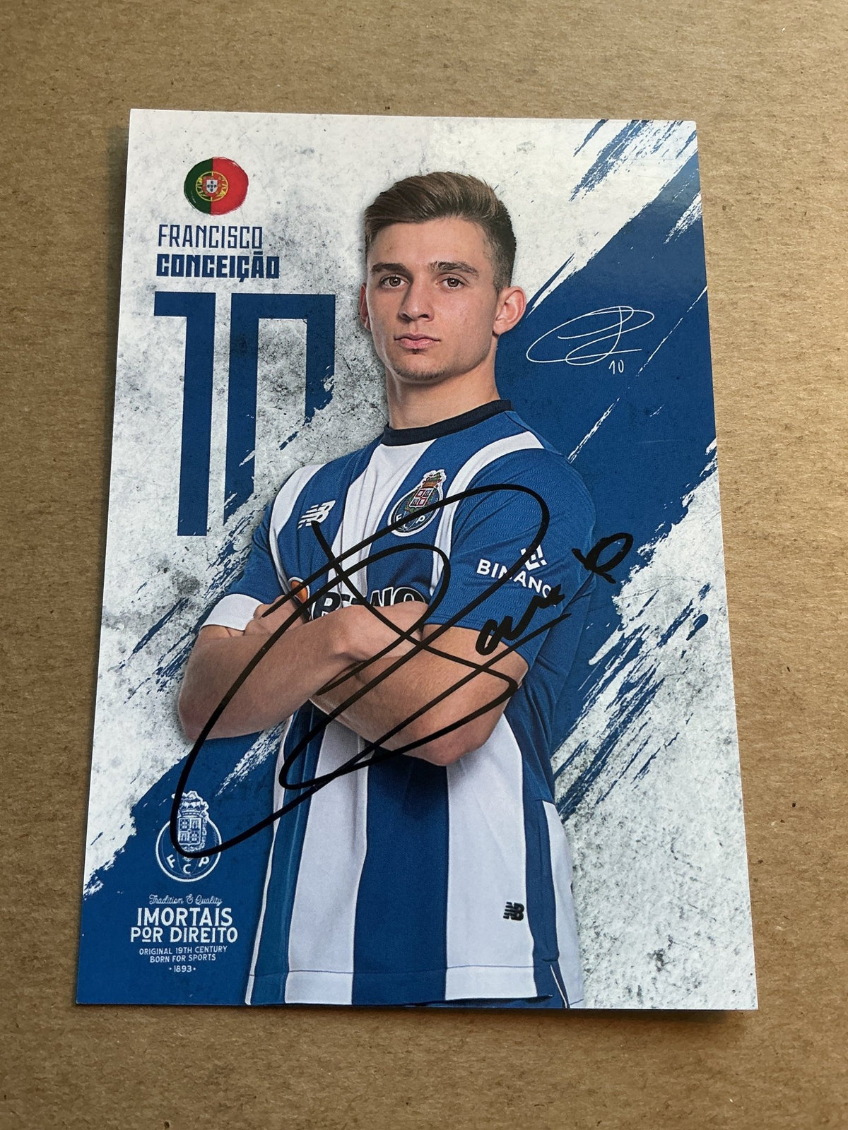 Francisco Conceição, Portugal 🇵🇹 FC Porto 2023/24 hand signed - Autographs-World