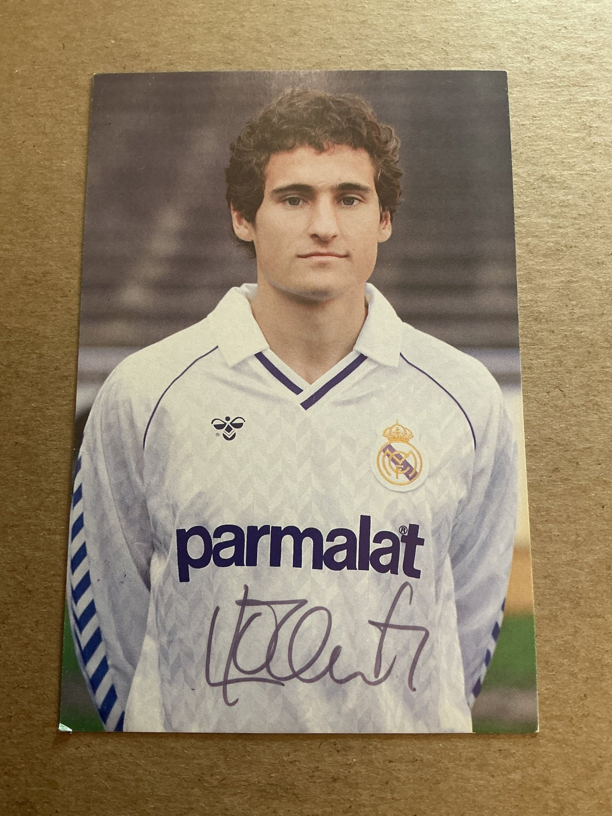 Francisco Llorente, Spain 🇪🇸 Real Madrid 1992/93 hand signed - Autographs-World