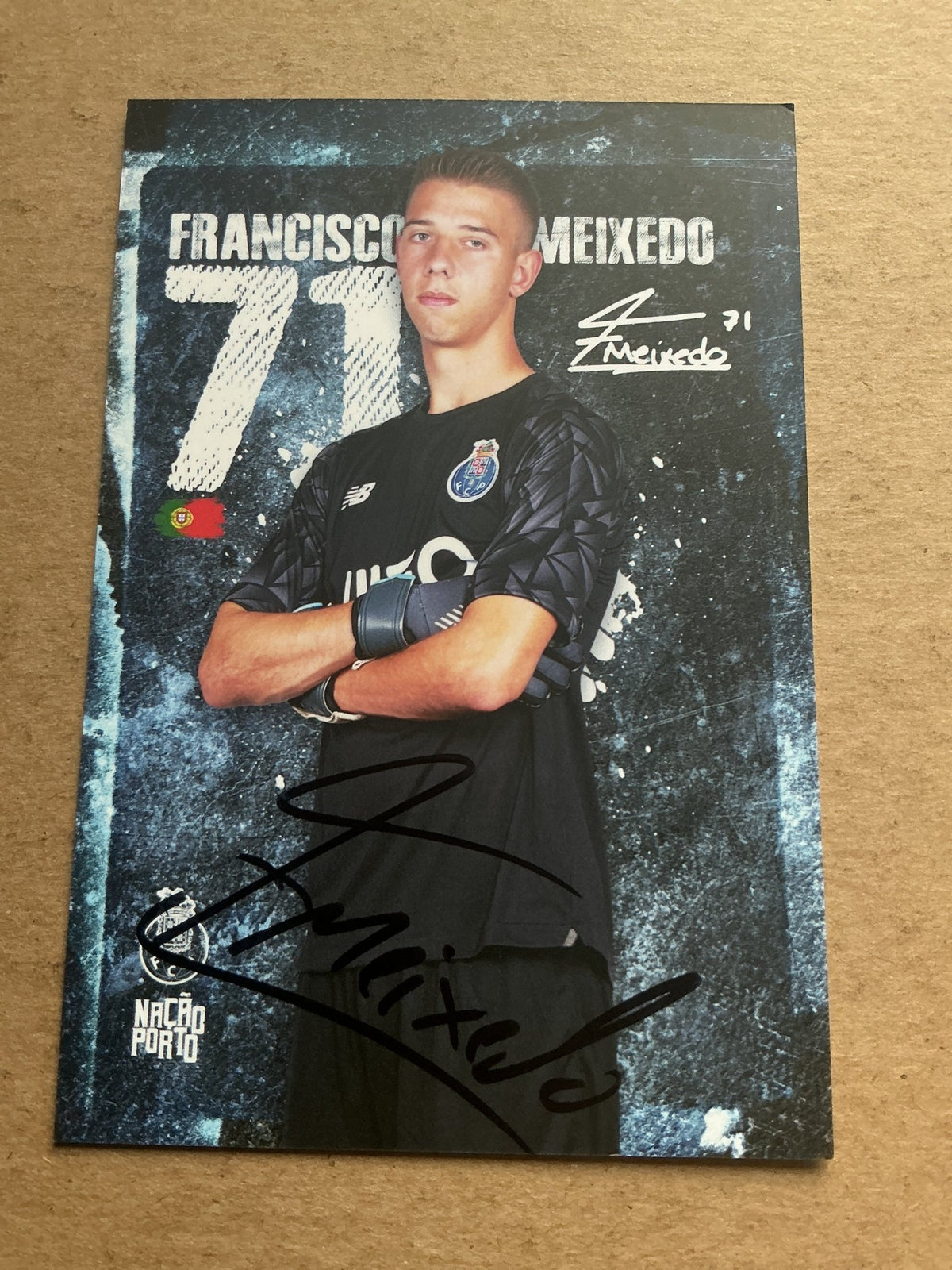 Francisco Meicedo, Portugal 🇵🇹 FC Porto 2020/21 hand signed - Autographs-World