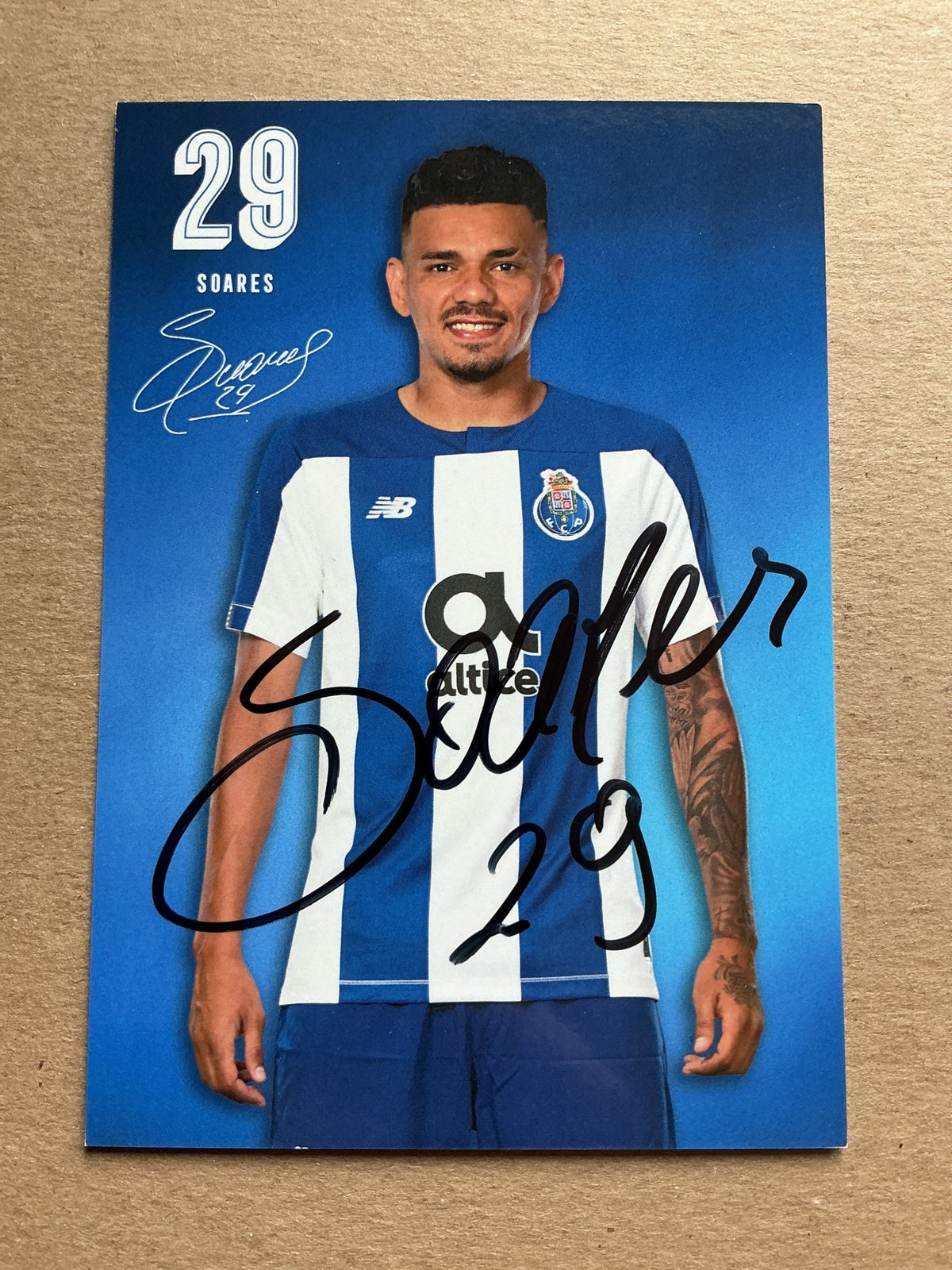 Francisco Soares, Brazil 🇧🇷 FC Porto 2019/20 hand signed - Autographs-World