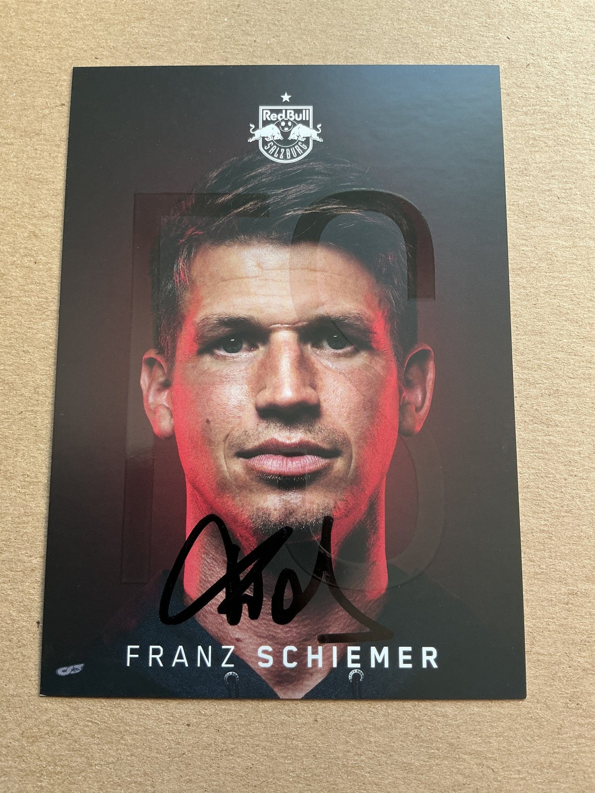 Franz Schiemer, Austria 🇦🇹 Red Bull Salzburg 2020/21 hand signed - Autographs-World