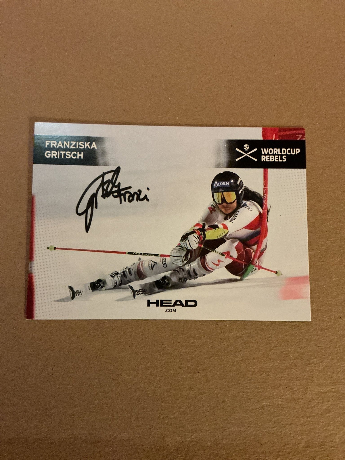 Franziska Gritsch, Austria 🇦🇹 Alpine 2023/24 hand signed - Autographs-World