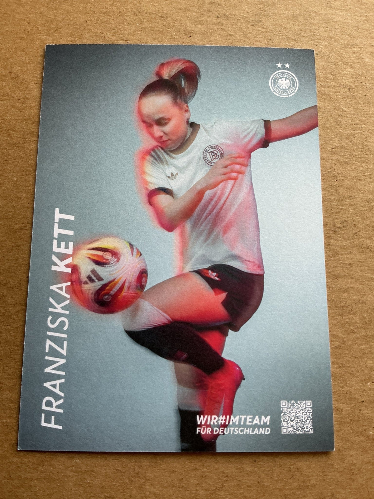 Franziska Kett, Germany 🇩🇪 Women’s Euro Cup 2025 hand signed - Autographs-World