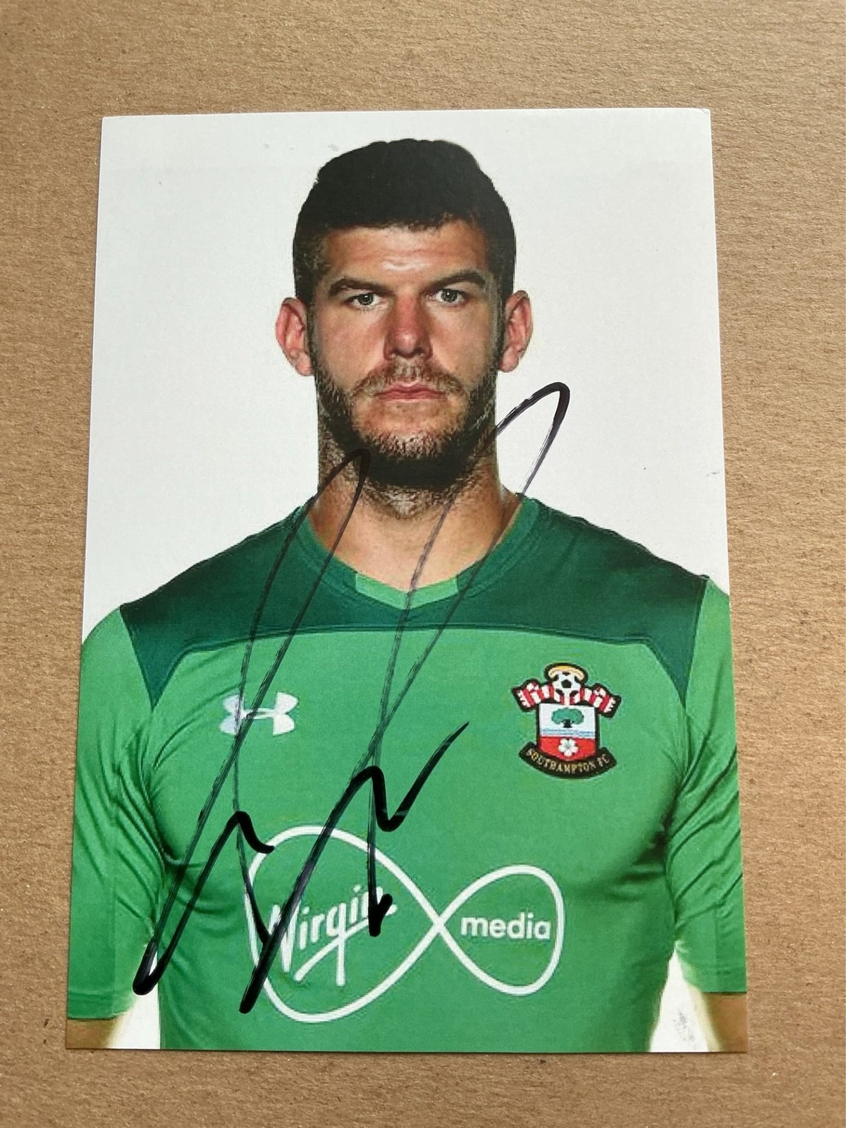 Fraser Forster, England 🏴󠁧󠁢󠁥󠁮󠁧󠁿 Southampton FC 2017/18 hand signed - Autographs-World